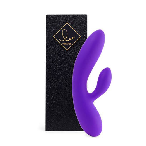 Гибкий вибратор кролик с двумя моторами FeelzToys Lea Rabbit Vibrator Medium Purple Гибкий вибратор кролик с двумя моторами FeelzToys Lea Rabbit Vibrator Medium Purple