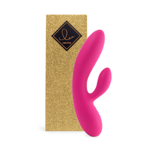 Гибкий вибратор кролик с двумя моторами FeelzToys Lea Rabbit Vibrator Rubine Red Гибкий вибратор кролик с двумя моторами FeelzToys Lea Rabbit Vibrator Rubine Red
