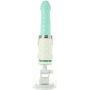 Роскошный вибратор-пульсатор с присоской Pillow Talk - Feisty Thrusting Vibrator Teal