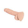 Реалистичный фаллоимитатор Strap-On-Me SOFT REALISTIC DILDO Vanilla - Size L
