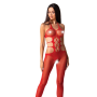 Эротический бодистокинг Passion BS084 red