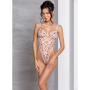 Эротическое боди с рисунком Passion LOVELIA BODY S/M, white