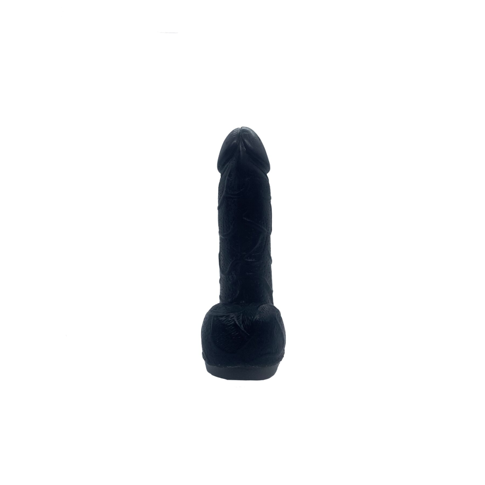 Крафтовое мыло-член с присоской Чистий Кайф Black size S натуральное