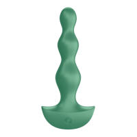 Анальный стимулятор-бусины с двумя моторами Satisfyer Lolli-Plug 2 Green