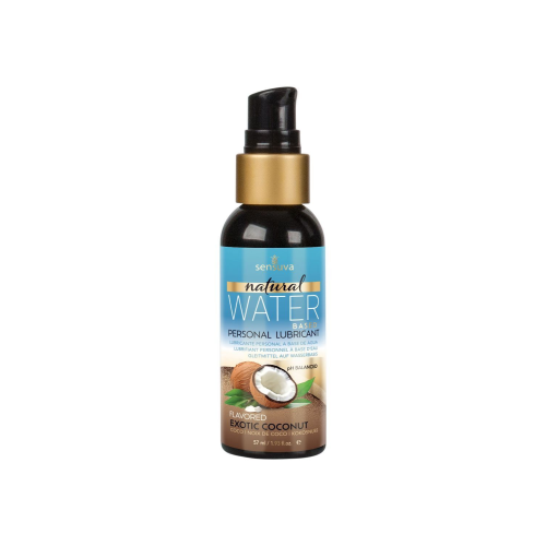 Смазка на водной основе Sensuva Natural Water-Based Exotic Coconut (57мл) без глицерина и парабенов