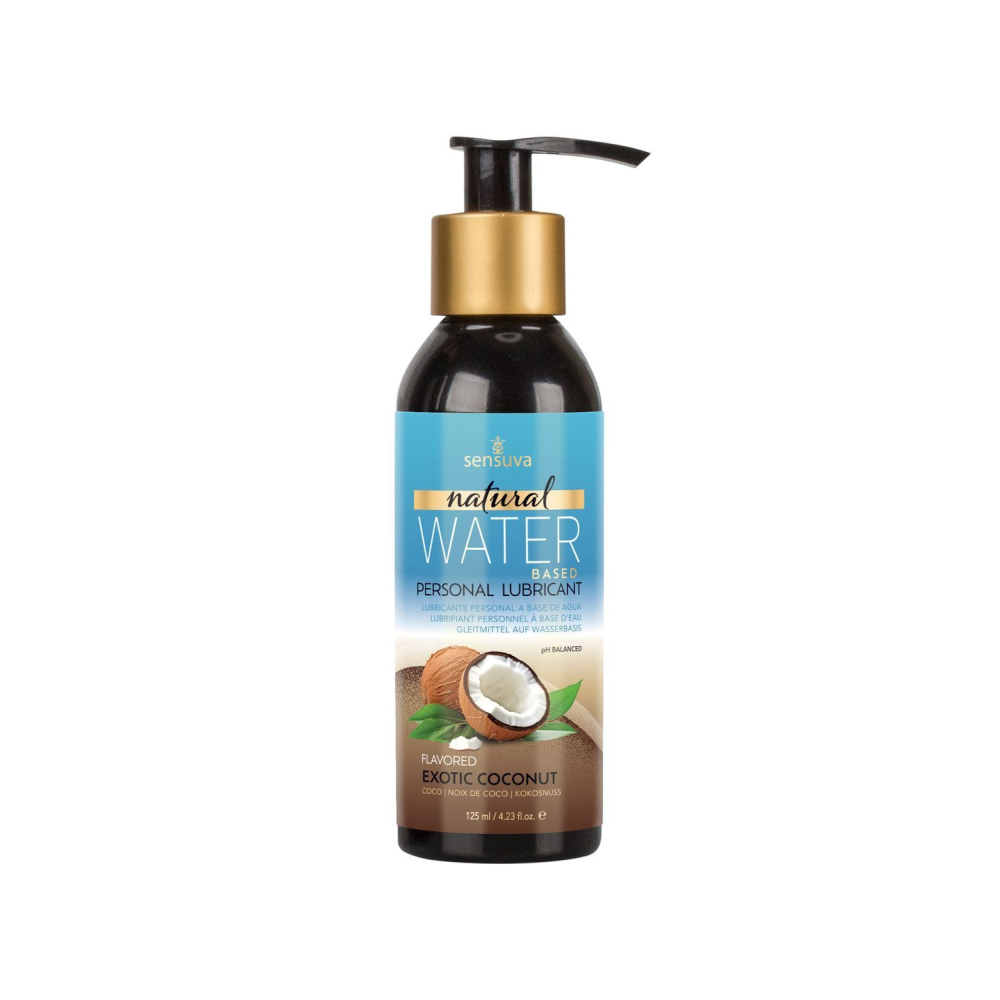 Смазка на водной основе Sensuva Natural Water-Based Exotic Coconut (125мл) без глицерина и парабенов