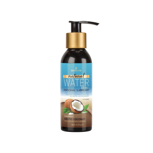 Смазка на водной основе Sensuva Natural Water-Based Exotic Coconut (125мл) без глицерина и парабенов