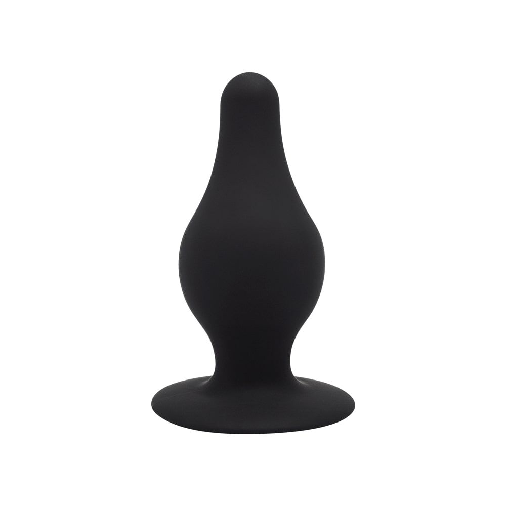 Анальная пробка SilexD (Model 2 size S) двухслойная, силикон+Silexpan, диаметр 3,4 см