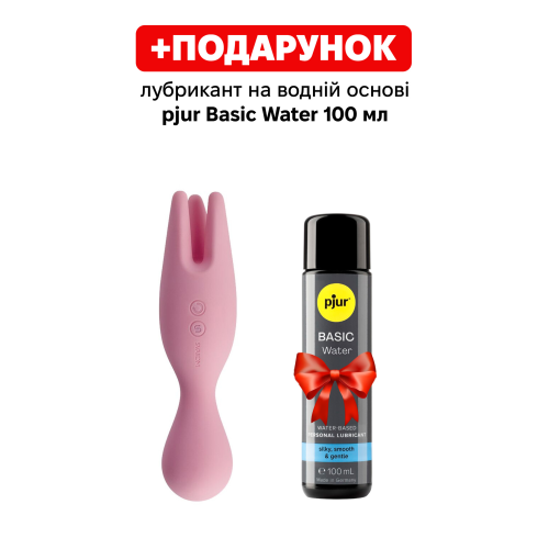 Двойной вибратор для чувствительных зон Svakom Nymph Pale Pink